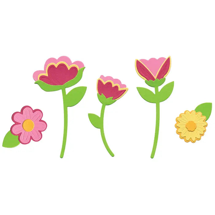 Whimsy Blooms #2 Framelits Die Set - Catherine Pooler - Sizzix