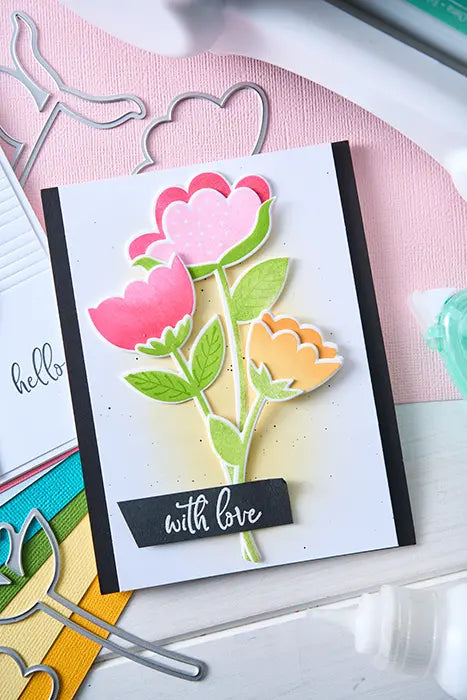 Whimsy Blooms #2 Framelits Die Set - Catherine Pooler - Sizzix