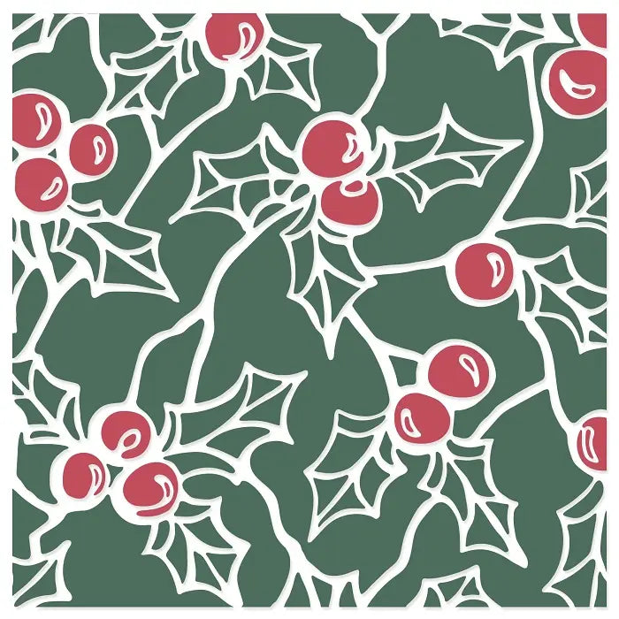 Wild Holly Layered Clear Stamps Set - Jennifer Ogborn - Sizzix