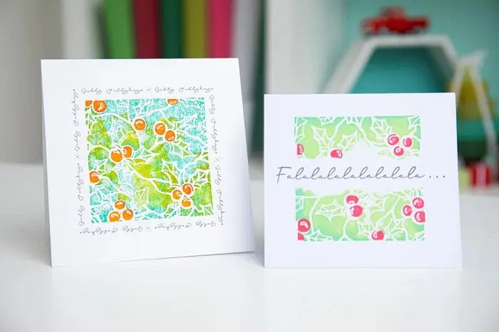 Wild Holly Layered Clear Stamps Set - Jennifer Ogborn - Sizzix