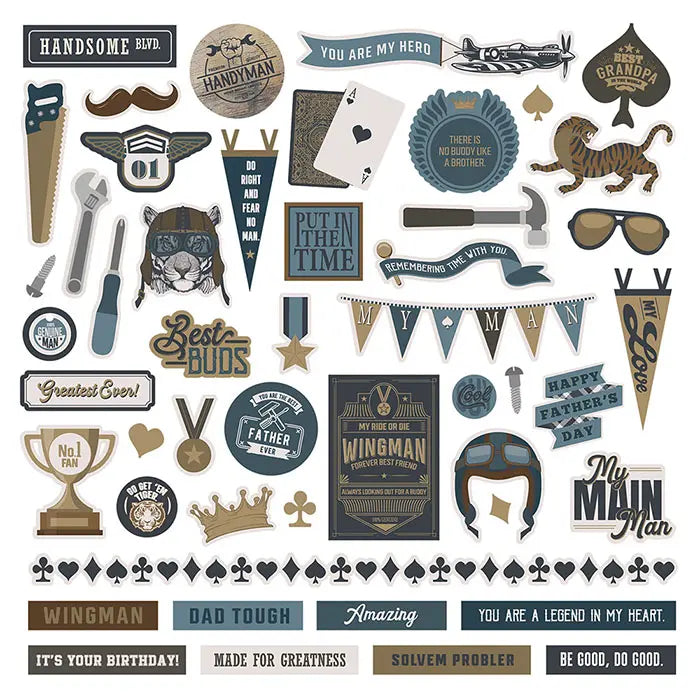 Wingman Scrapbook Collection Pack, 12" x 12" - PhotoPlay