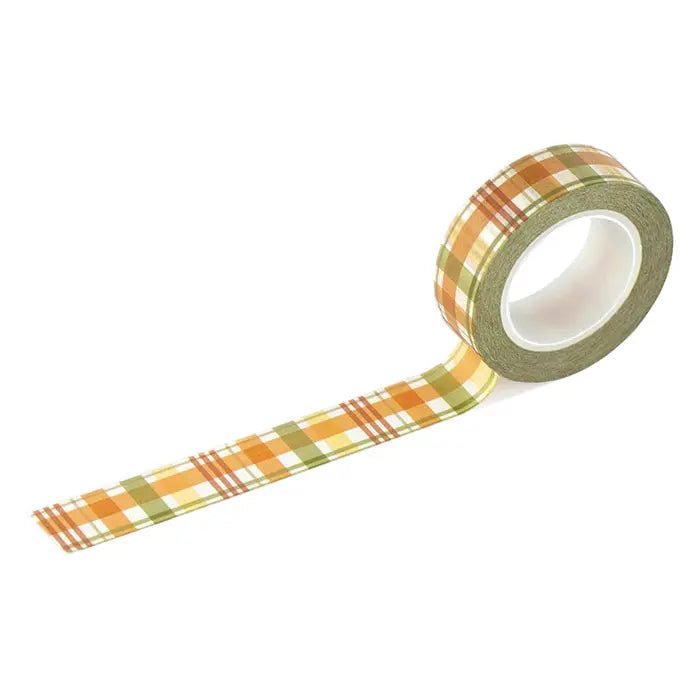 Winne The Pooh Fall Plaid Washi Tape - Winnie The Pooh Autumn - Echo Park