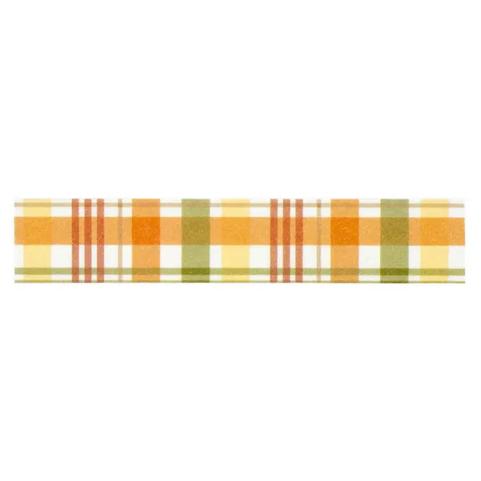 Winne The Pooh Fall Plaid Washi Tape - Winnie The Pooh Autumn - Echo Park