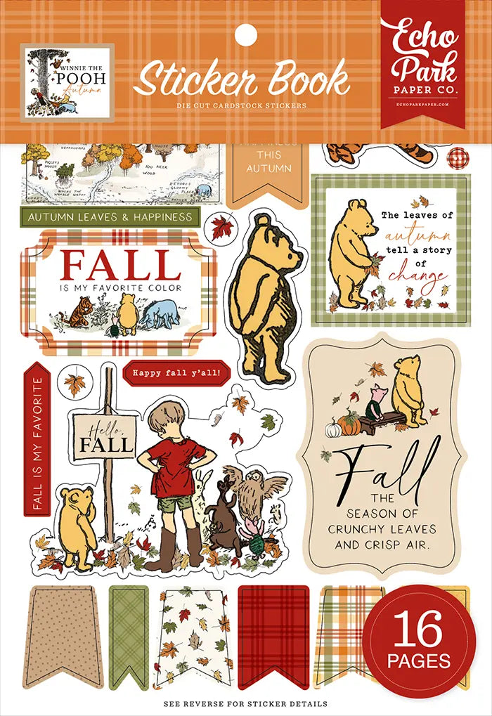 Winnie The Pooh Autumn Sticker Book - Echo Park