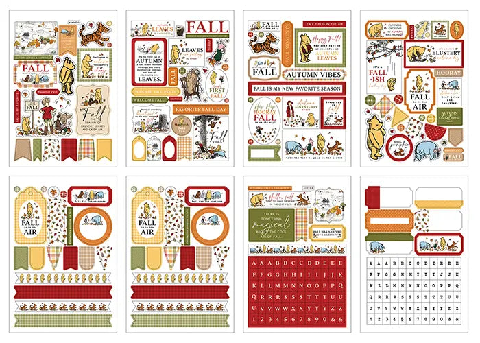 Winnie The Pooh Autumn Sticker Book - Echo Park