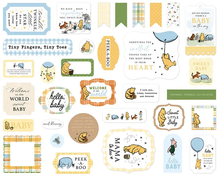 View 2 of Winnie The Pooh Baby Ephemera - Echo Park