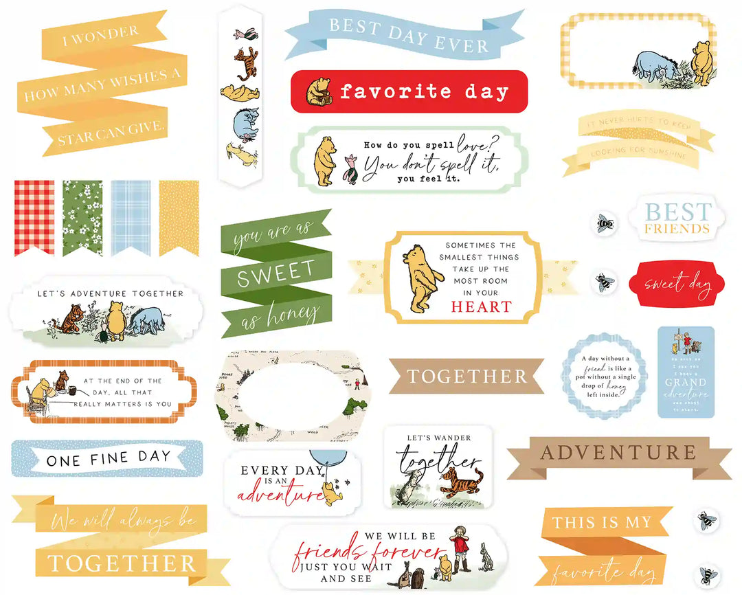 Winnie The Pooh Titles & Phrases - Echo Park