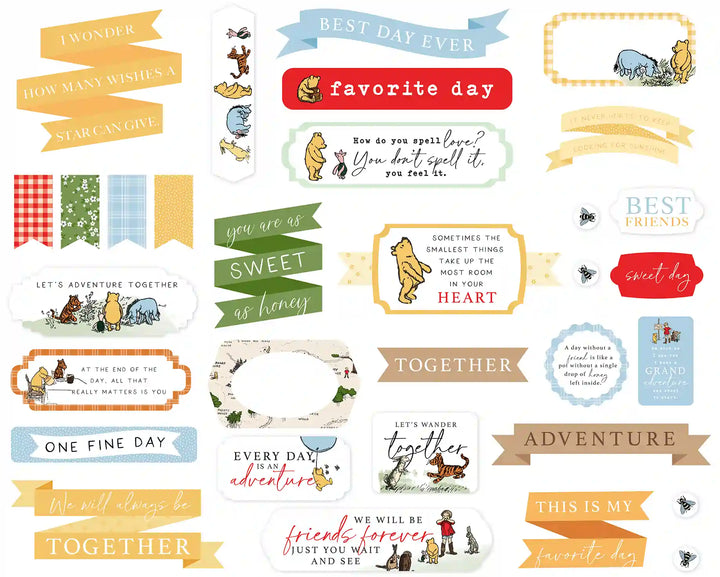 Winnie The Pooh Titles & Phrases - Echo Park