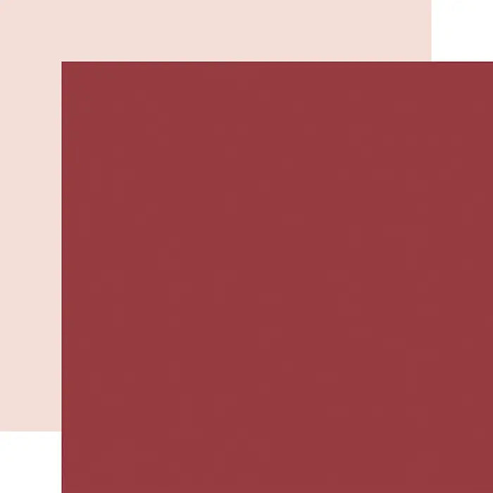 Echo Park Winter Fun Solids Paper Kit, 12