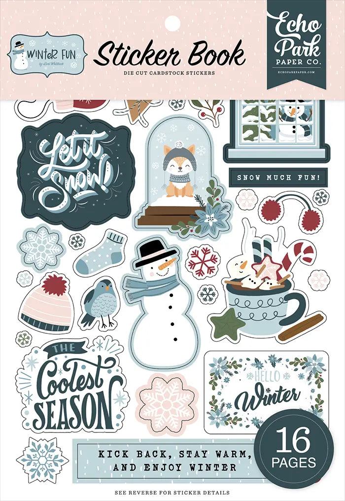 Winter Fun Sticker Book - Echo Park