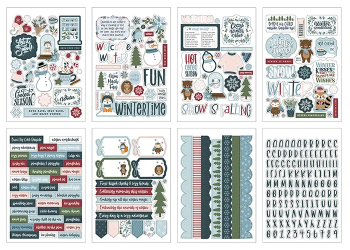 Winter Fun Sticker Book - Echo Park