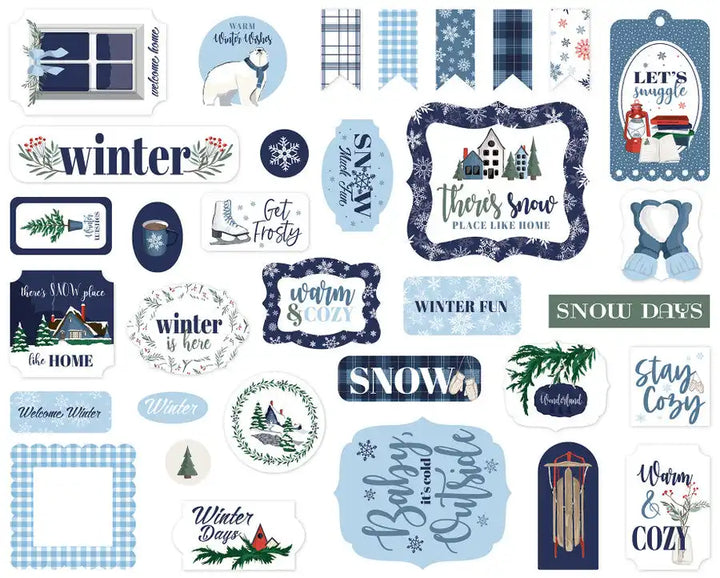 Wintertime Ephemera- Carta Bella