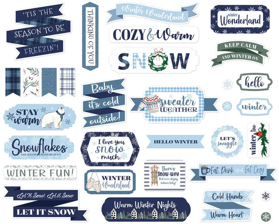 Wintertime Titles & Phrases- Carta Bella