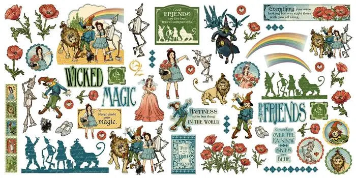 Wonder of Oz Ephemera Set - Graphic 45