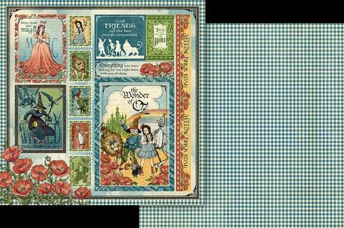 Wonder of Oz Scrapbook Collection Kit,  12" x 12" - Graphic 45