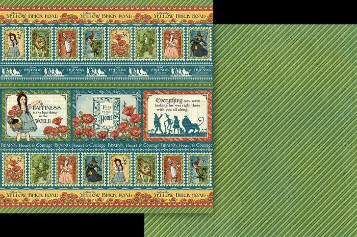 Wonder of Oz Scrapbook Collection Kit,  12" x 12" - Graphic 45