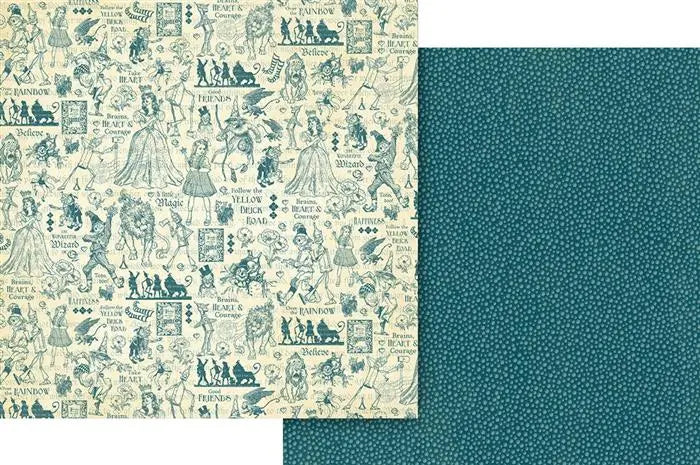 Wonder of Oz Scrapbook Collection Kit,  8" x 8" - Graphic 45