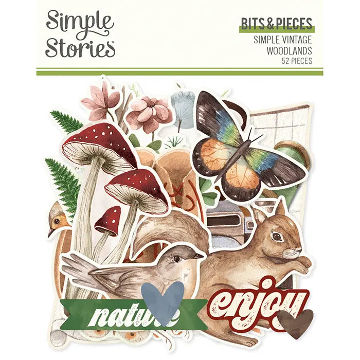 Woodlands Bits & Pieces - Simple Vintage - Simple Stories