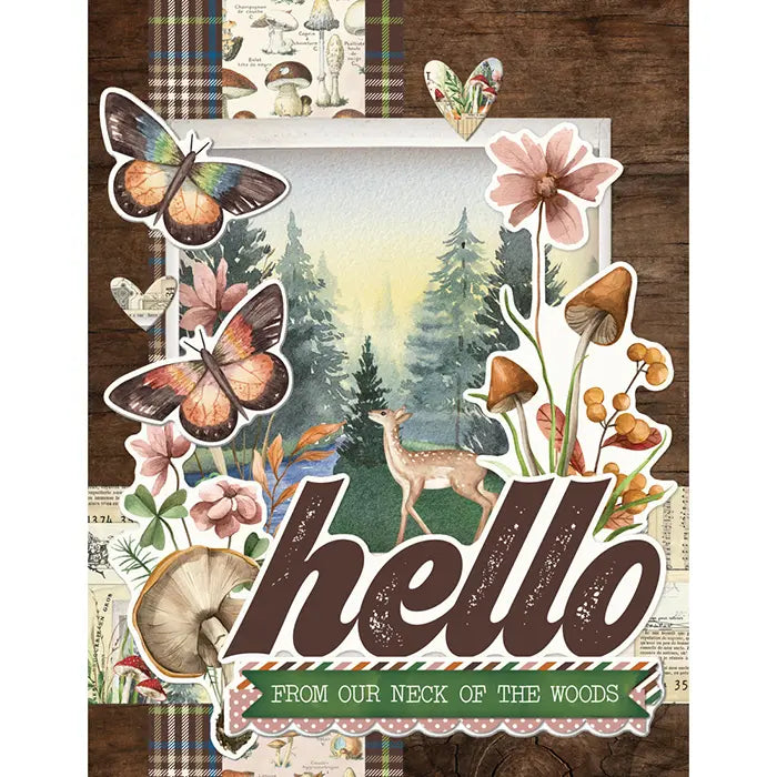 Woodlands Simple Cards Card Kit - Simple Vintage - Simple Stories