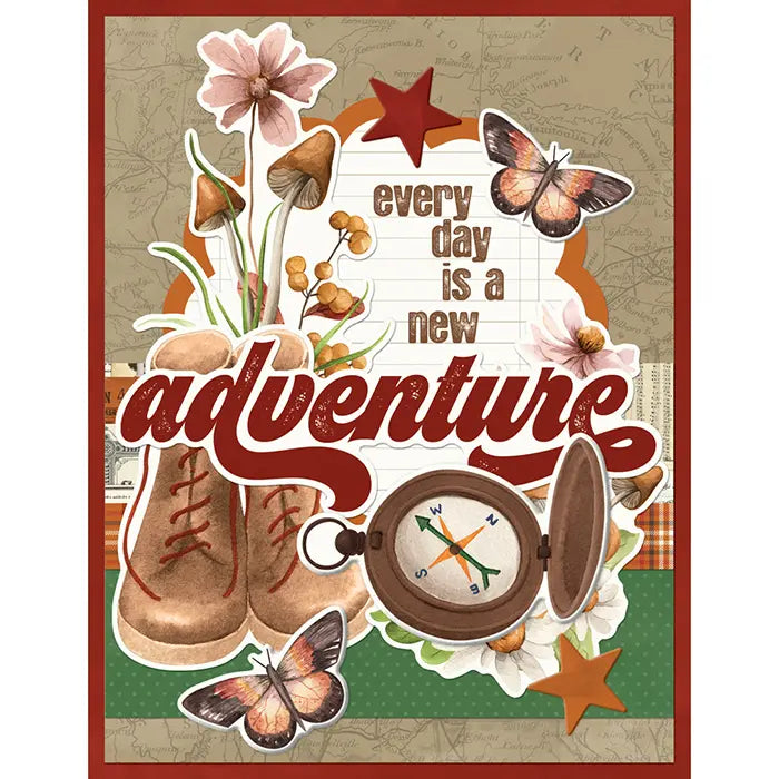 Woodlands Simple Cards Card Kit - Simple Vintage - Simple Stories