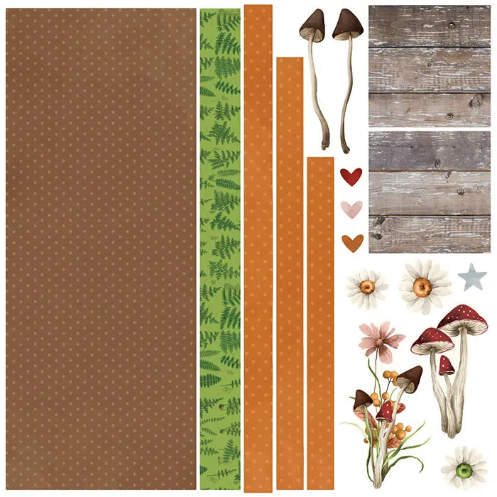 View 2 of Woodlands Simple Pages Kit - Simple Vintage - Simple Stories