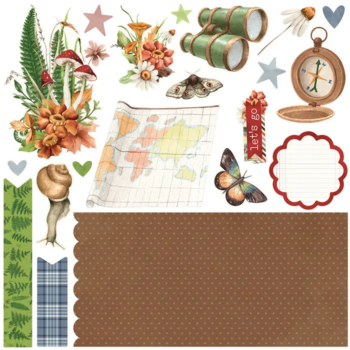 View 3 of Woodlands Simple Pages Kit - Simple Vintage - Simple Stories