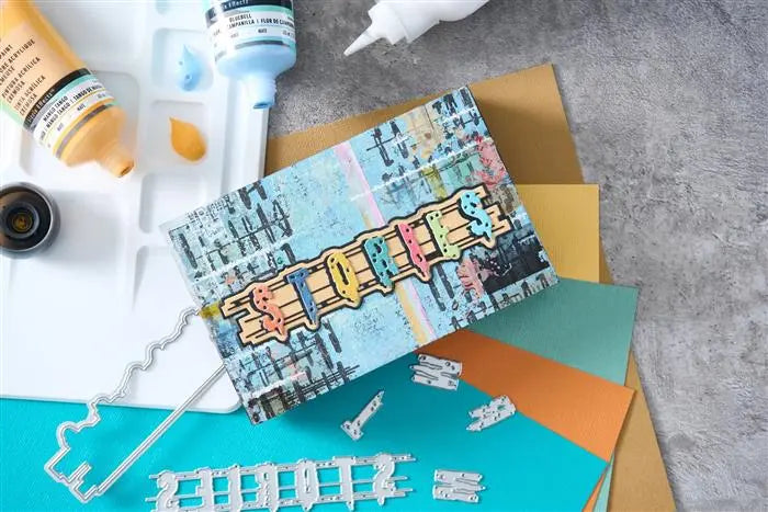 Word Wafers #2 Thinlits Die Set 24PK - Seth Apter - Sizzix