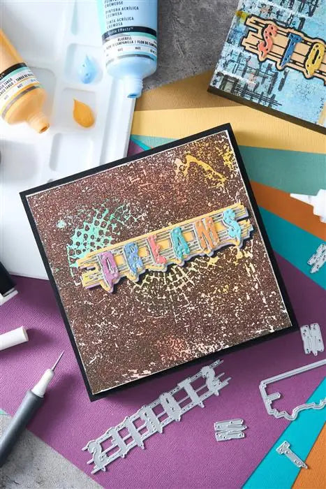 Word Wafers #2 Thinlits Die Set 24PK - Seth Apter - Sizzix