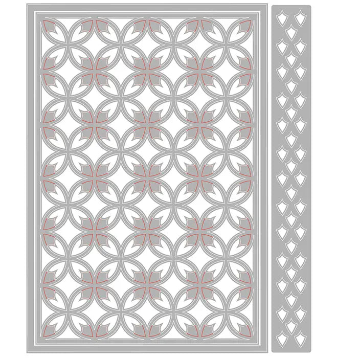 Wrappings and Trim Front Thinlits Die Set - Stacey Park - Sizzix