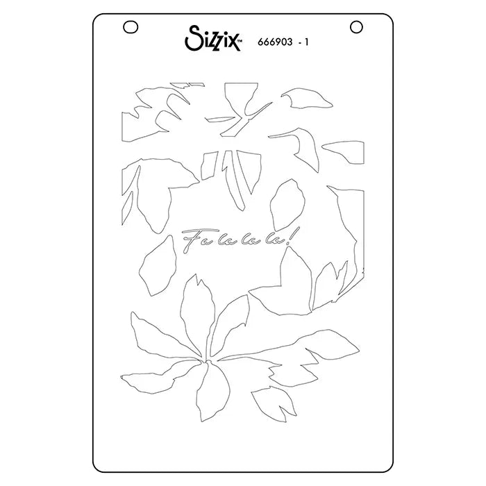 A Wreath in Time A6 Layered Stencil Set - Stacey Park - Sizzix
