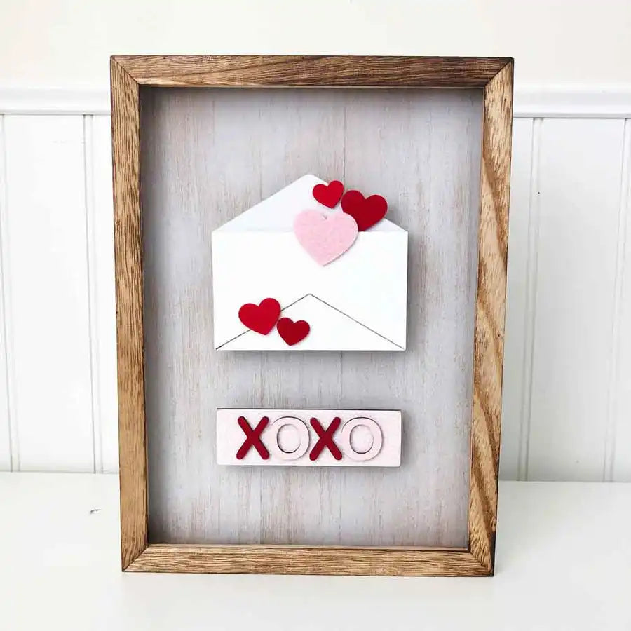 XOXO Letter - Simply Framed - Foundations Decor