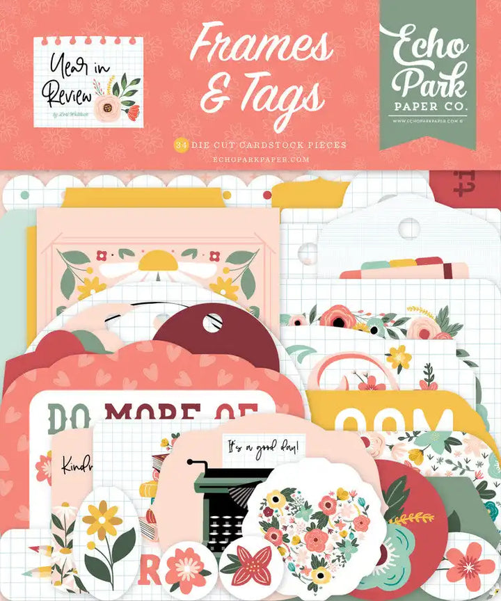 Year In Review Frames & Tags - Echo Park