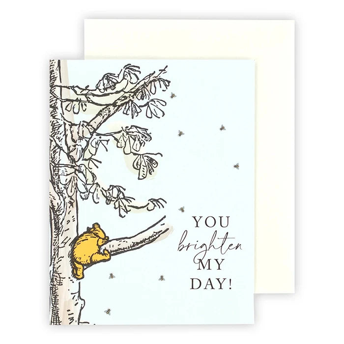 You Brighten My Day Winnie Greeting Card – Echo Park