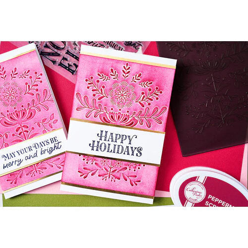 Yuletide 3-D Textured Impressions Embossing Folder by Catherine Pooler - Sizzix