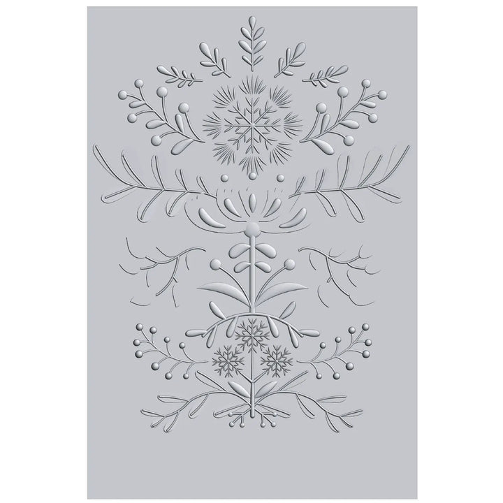 Yuletide 3-D Textured Impressions Embossing Folder by Catherine Pooler - Sizzix