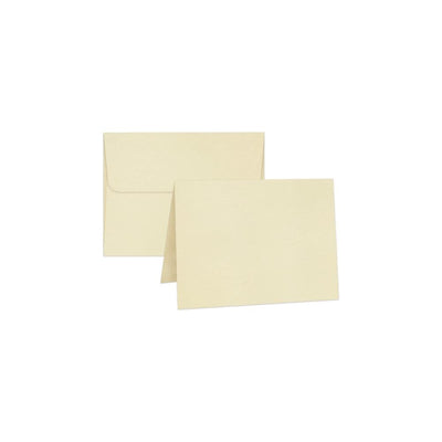 Ivory- A2 Cards 4 1/4" x 5 1/2" with Envelopes- Staples Embellishments Collection- Graphic 45