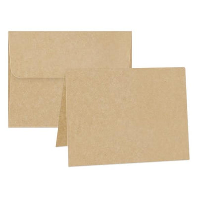 Kraft- A2 Cards 4 1/4" x 5 1/2" with Envelopes  Staples Embellishments Collection- Graphic 45