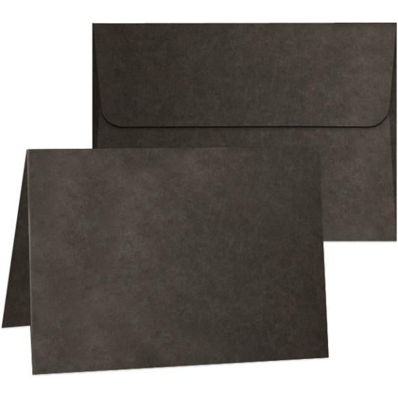 GRAPHIC 45 BLACK A7 CARDS WITH ENVELOPES 5x7 6/pk - Scrapbook Centrale