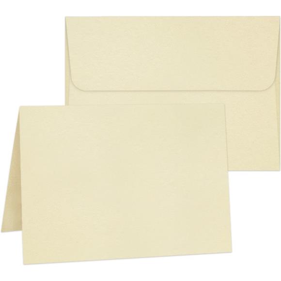 Ivory- A7 Cards 5" x 7" with Envelopes with Envelopes- Staples Embellishments Collection- Graphic 45