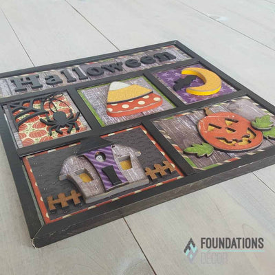 Halloween Shadow Box Kit - Foundations Decor