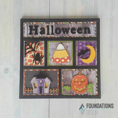 Halloween Shadow Box Kit - Foundations Decor