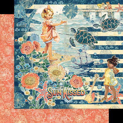 Collector's Edition 12" x 12" Pack with Stickers -Sun Kissed Collection- Graphic 45