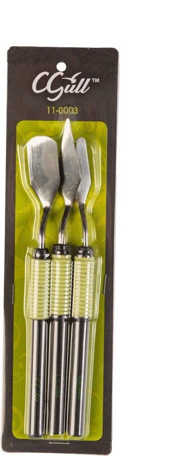 Black Spatula Tool Set (3 Piece) - CGull