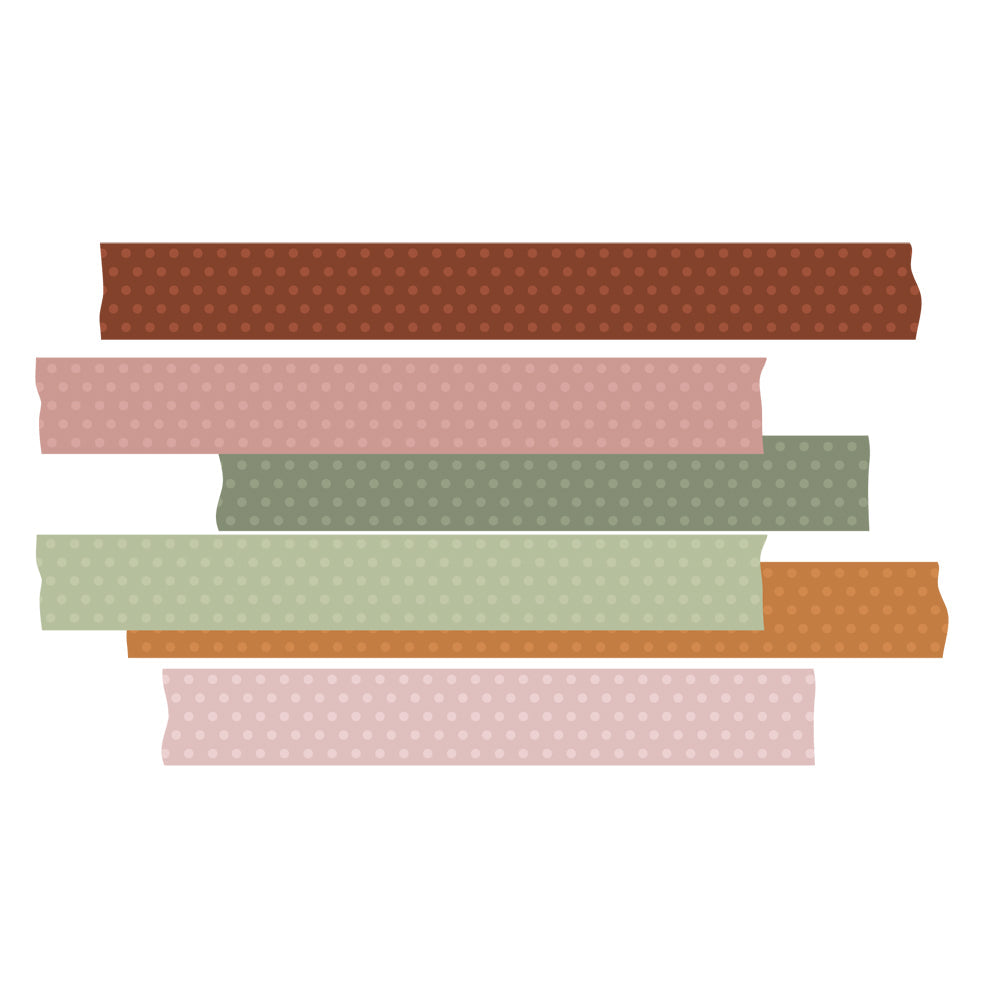 Boho Washi Tape- Color Vibe  - Simple Stories
