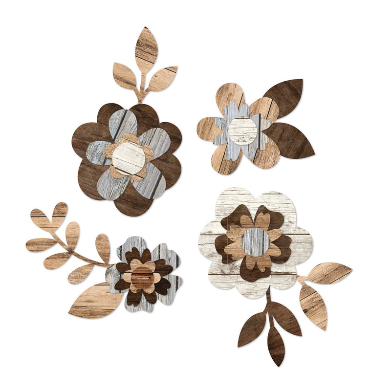 Woods Flowers Bits & Pieces - Color Vibe - Simple Stories