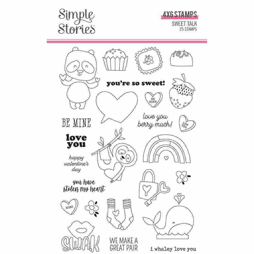 Sweet Talk Stamps-Simple Stories