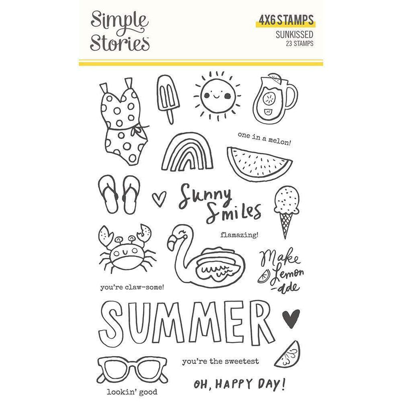 Sunkissed Stamps - Simple Stories - Clearance