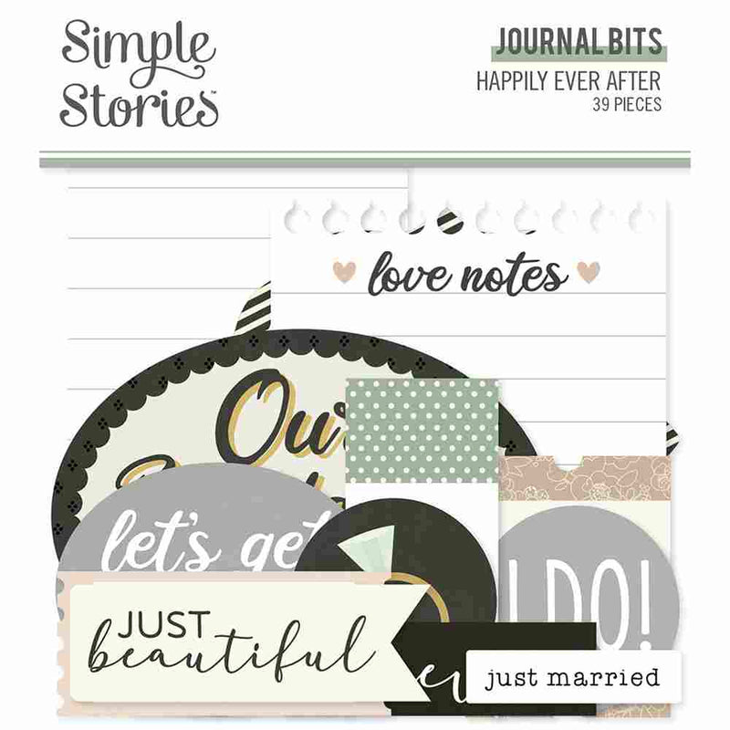 Happily Ever After Journal Bits - Simple Stories