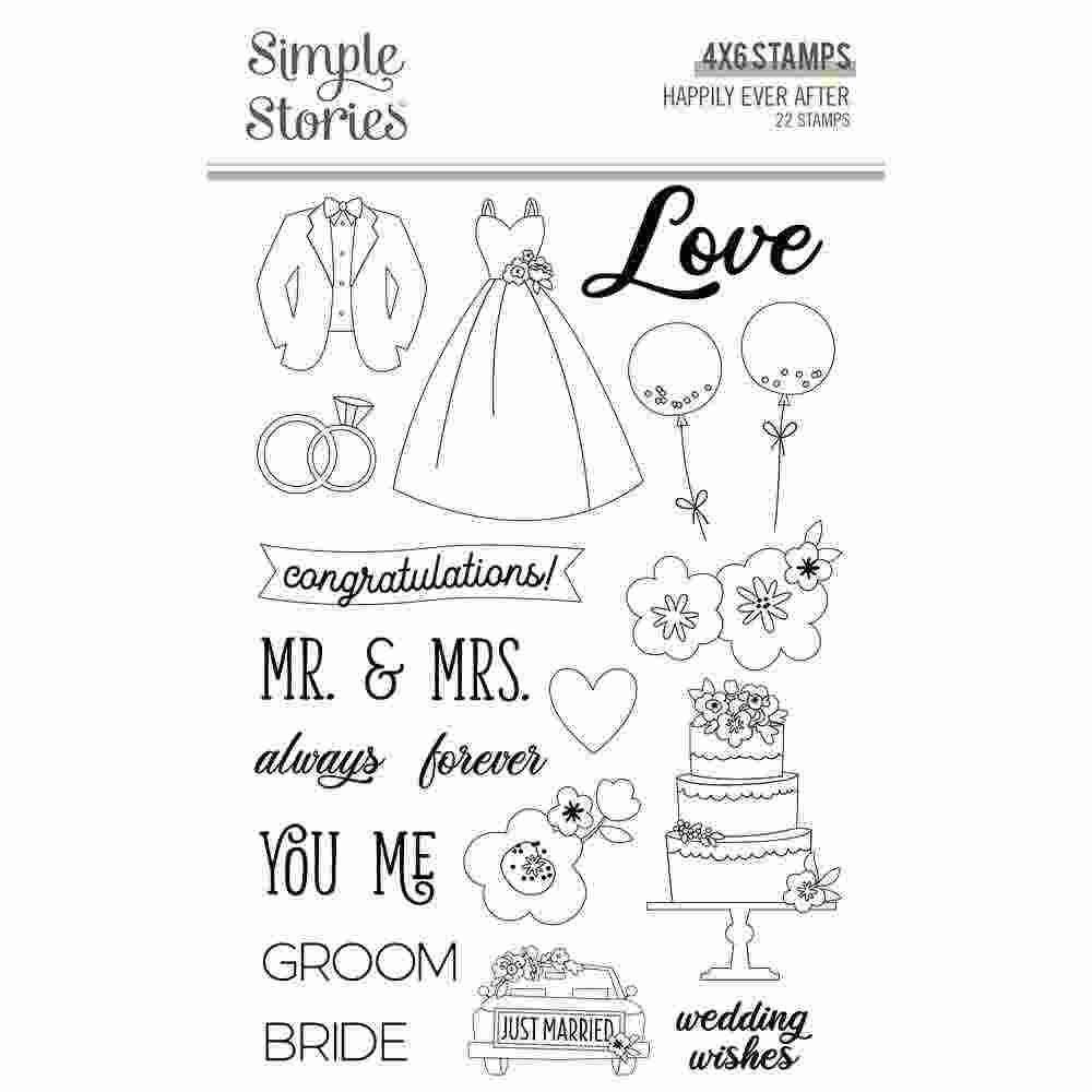 Happily Ever After Stamps-Simple Stories
