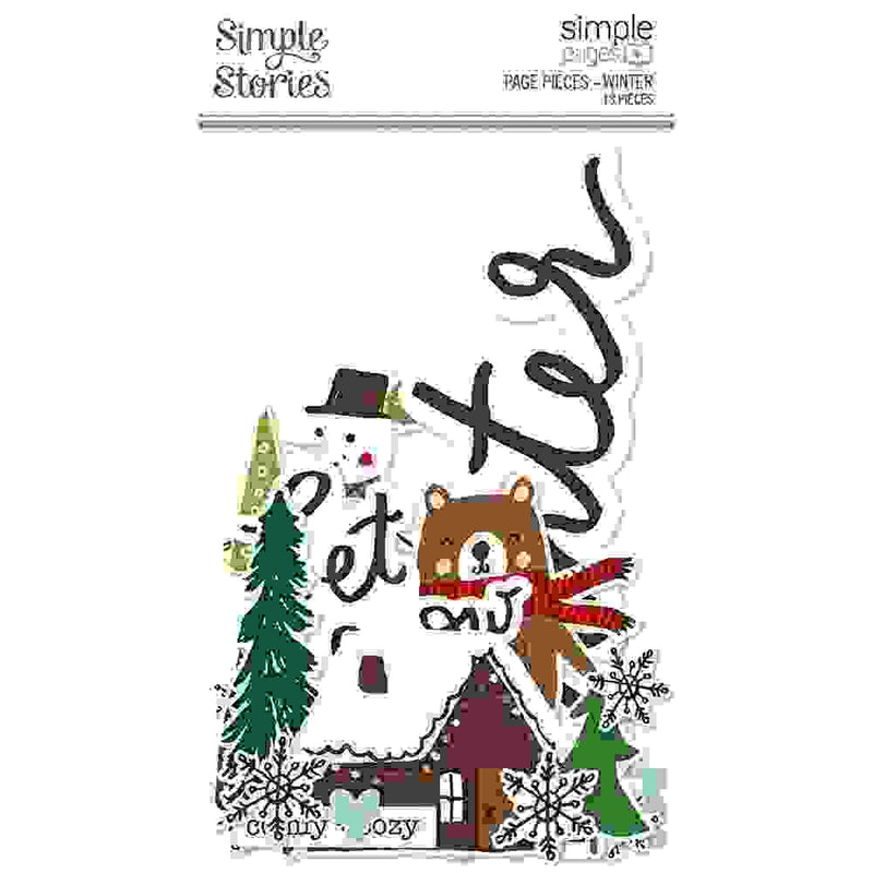 Winter Page Pieces - Simple Pages - Simple Stories*